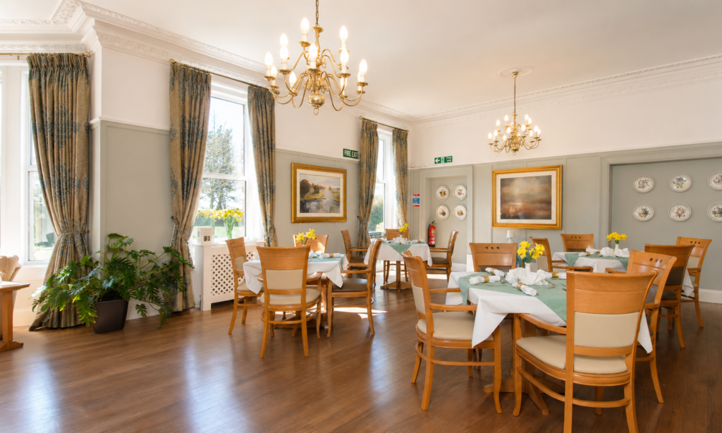 Our well-equipped lounges are airy and comfortable to offer a relaxing time to our residents at Littleport Grange