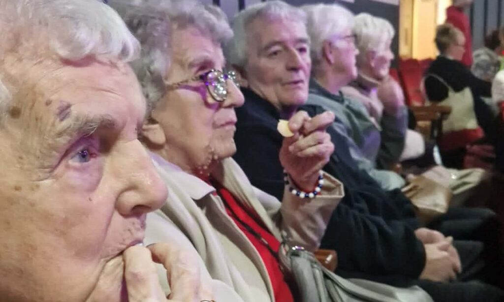 Hourigan House residents out for watching a Pantomime